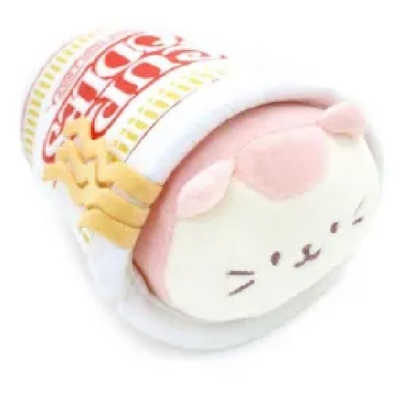 Kitty Plush in Nissin Cup Noodle - Anirollz new without tags - Picture 6 of 9